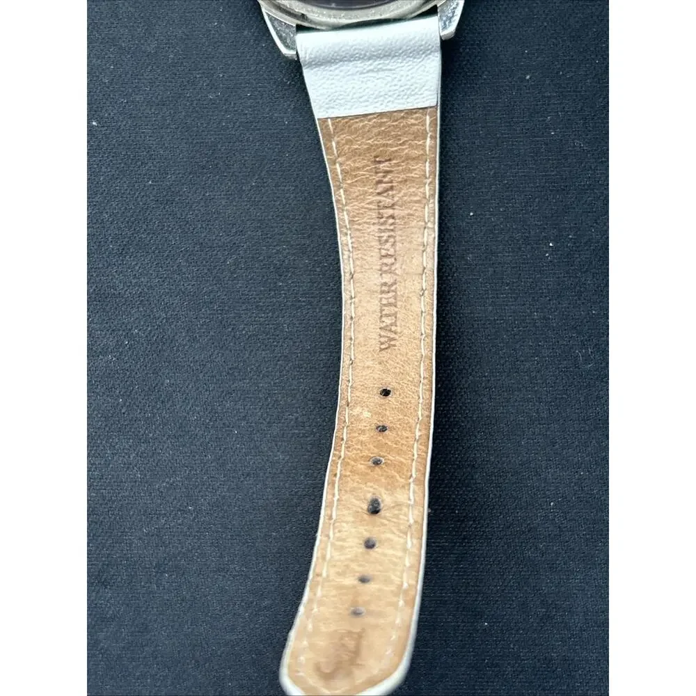 Silver Tone Pearlized Dial Women’s Quartz Watch